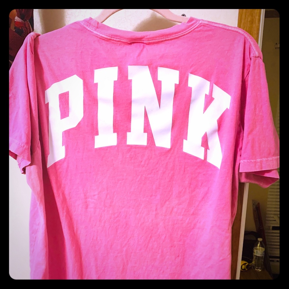Victoria secret cute PINK top! Size large
